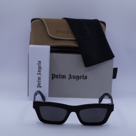 Palm Angels PERI108 MELROSE 1007 Cat Eye Sunglasses - Black/Grey - Picture 2 of 9